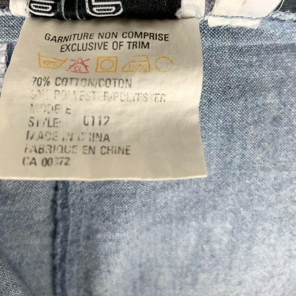 VINTAGE 80s-90s 2-Piece Embroidered Top & Shorts Set - Picture 11 of 14